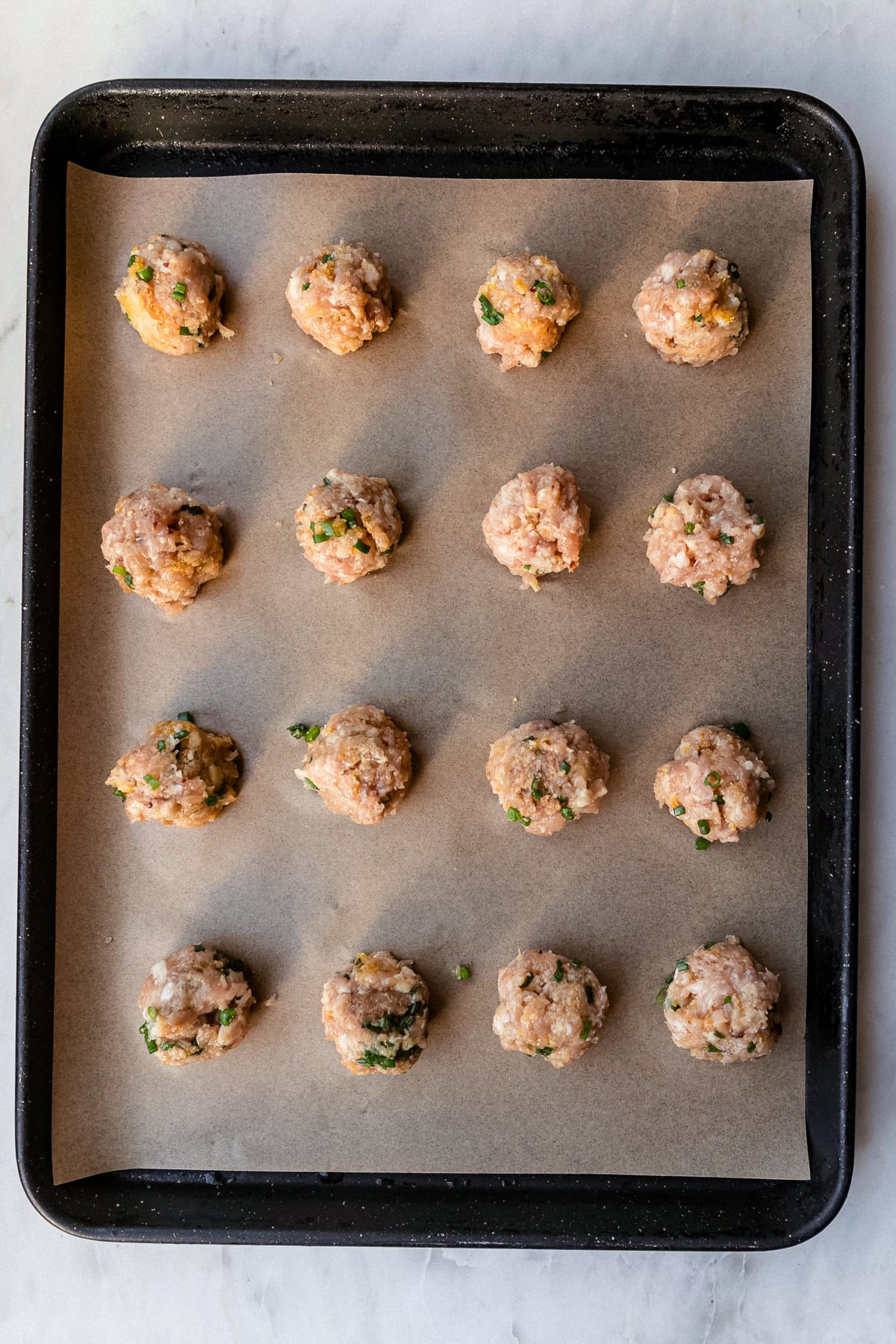 Asian Chicken Meatballs Recipe Chronicle