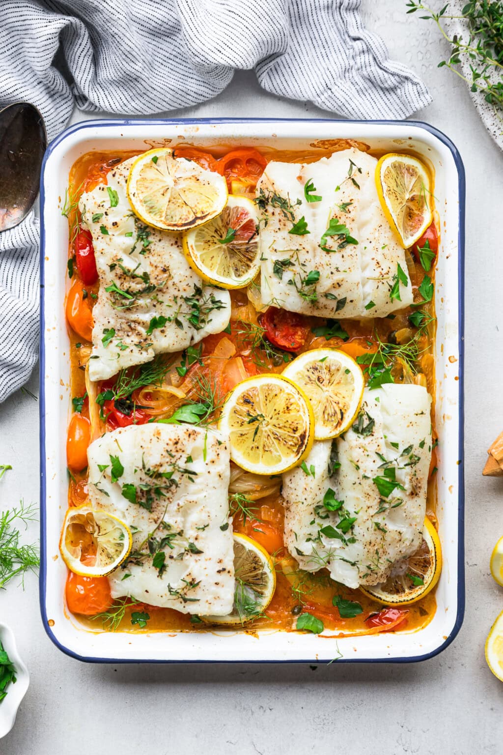 Baked Cod - Skinnytaste