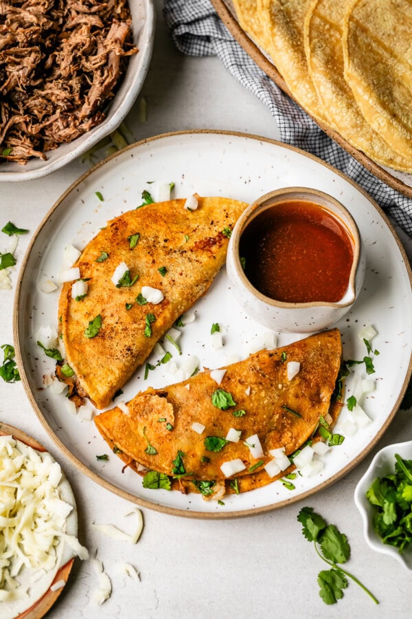 Slow Cooker Birria Tacos (Easy Recipe) - Skinnytaste