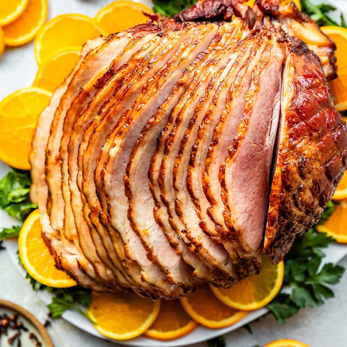 Spiral Ham With Orange And Clove Skinnytaste Spiral ham with orange and clove skinnytaste