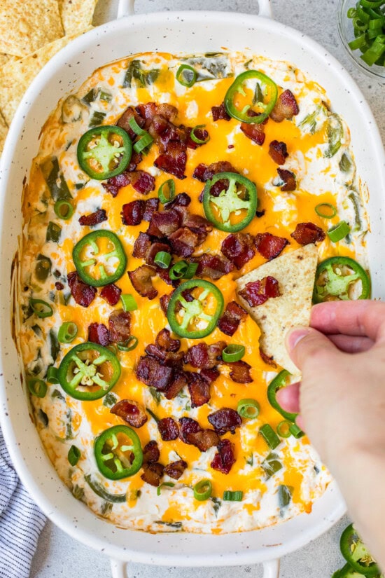 Jalapeno Popper Dip - Skinnytaste