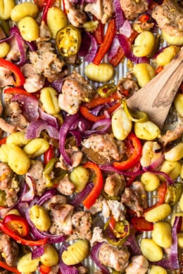 Sheet Pan Chicken Scarpariello (Easy One Pan Dinner) - Skinnytaste