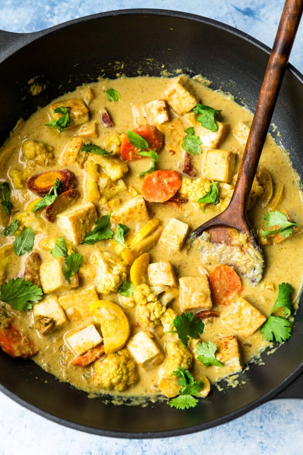 Tofu Green Curry with Vegetables - Skinnytaste