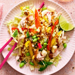 Thai Chicken Salad with Peanut-Lime Dressing
