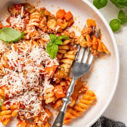 Turkey Bolognese Pasta