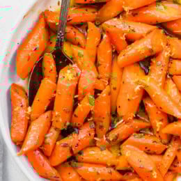 Honey Butter Glazed Carrots