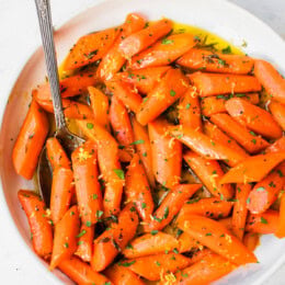 Honey Butter Glazed Carrots