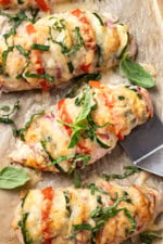 Hasselback Chicken Primavera
