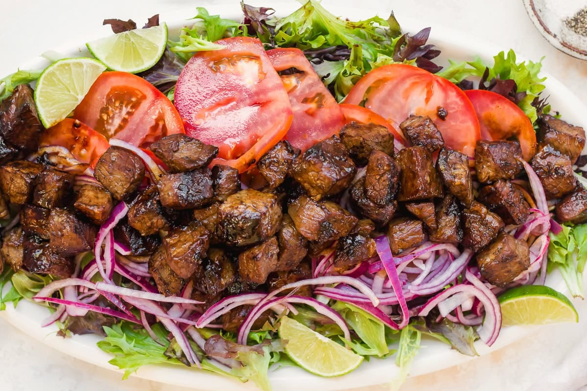 Vietnamese Shaking Beef (Bo Luc Lac)