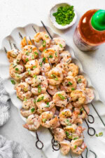 Bang Bang Shrimp Skewers