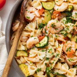 Shrimp and Zucchini Pasta
