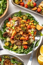 Vegan Quinoa Bowls with Roasted Vegetables