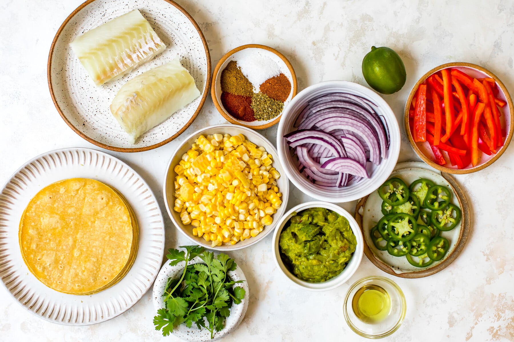 Foil Packet Fish Tacos