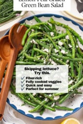Grilled Green Bean Salad