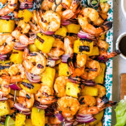 Shrimp and Pineapple Skewers