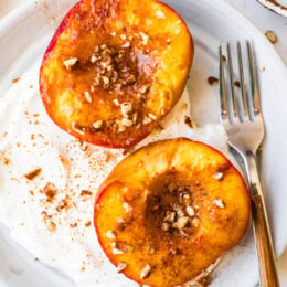 Air Fryer Peaches