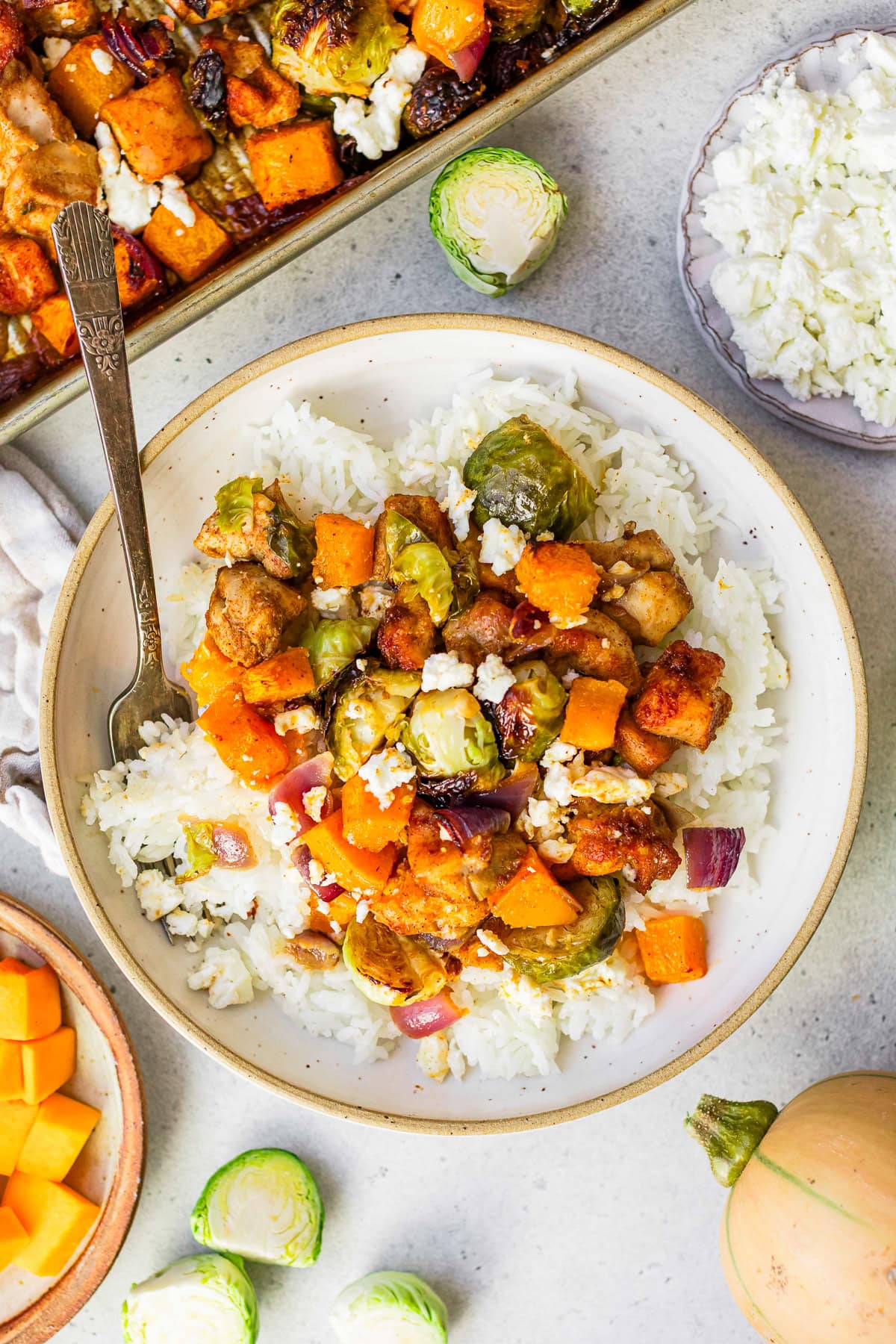 Fall Chicken Sheet Pan Dinner