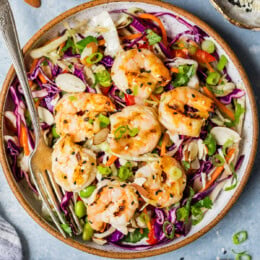 Miso Shrimp Salad