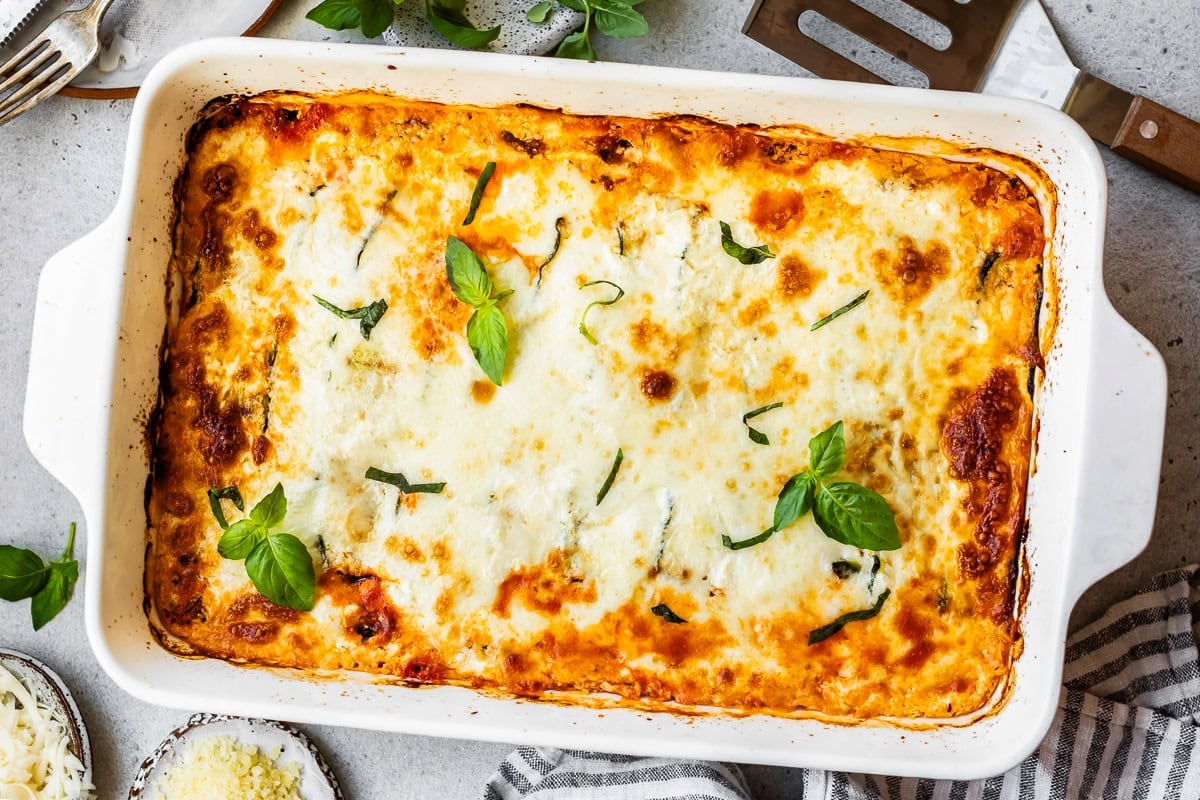 Zucchini Lasagna (Noodle-Less & High Protein)