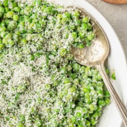 Cacio e Pepe Peas