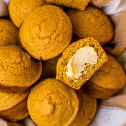 Pumpkin Cornbread Muffins