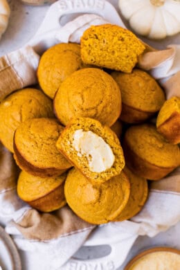 Pumpkin Cornbread Muffins
