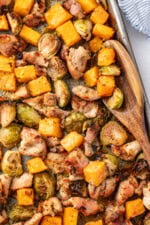 Maple Dijon Sheet Pan Chicken with Fall Vegetables