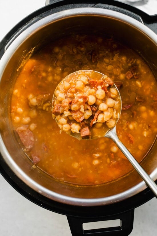 Instant Pot Spanish Garbanzo Stew