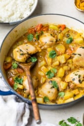 Chicken Curry in a pot