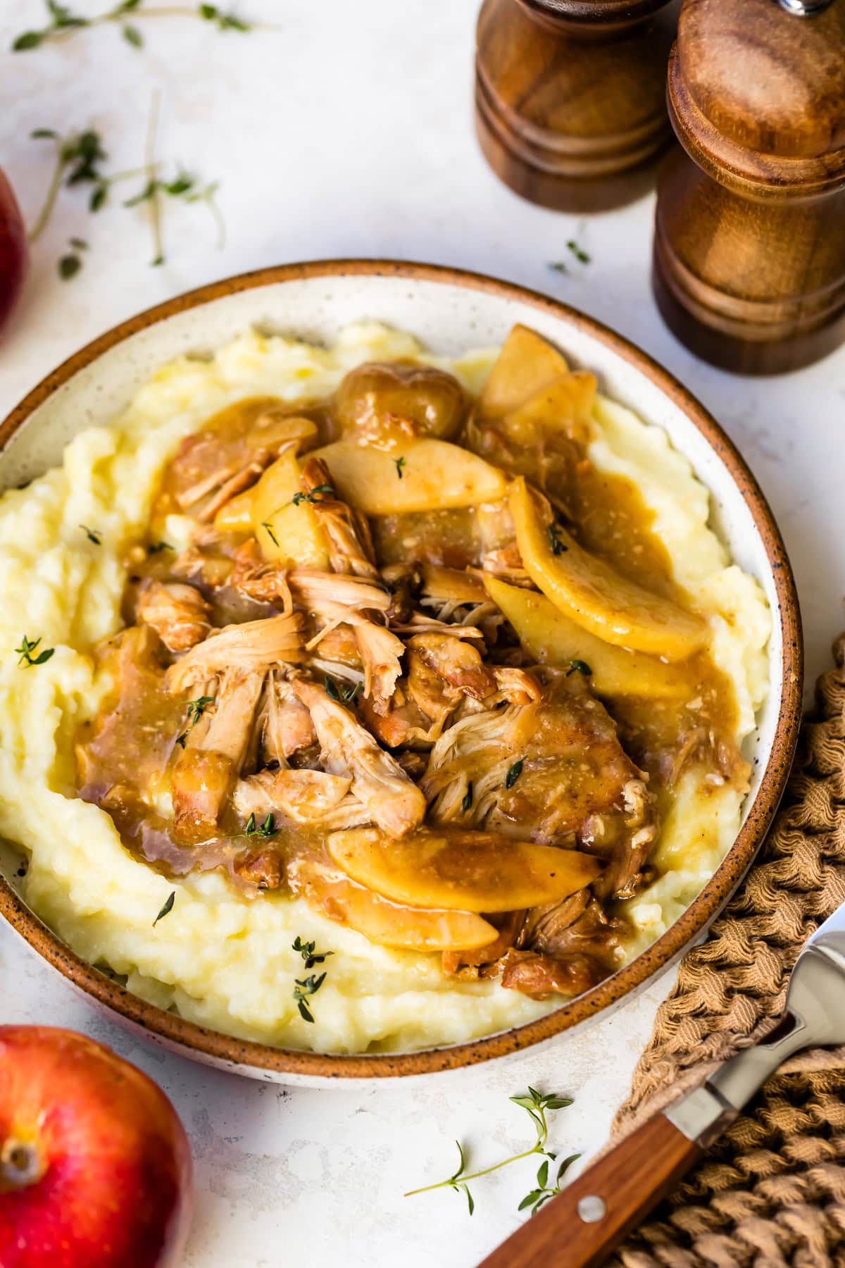 Crockpot Chicken with Apples
