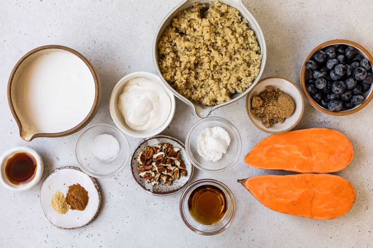Sweet Potato Quinoa Breakfast Bowl