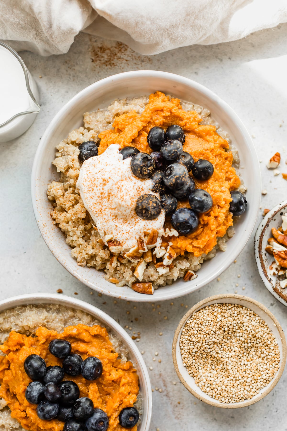 Sweet Potato Quinoa Breakfast Bowl