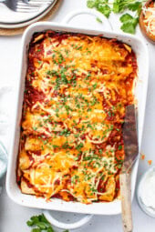 Turkey and Black Bean Enchiladas